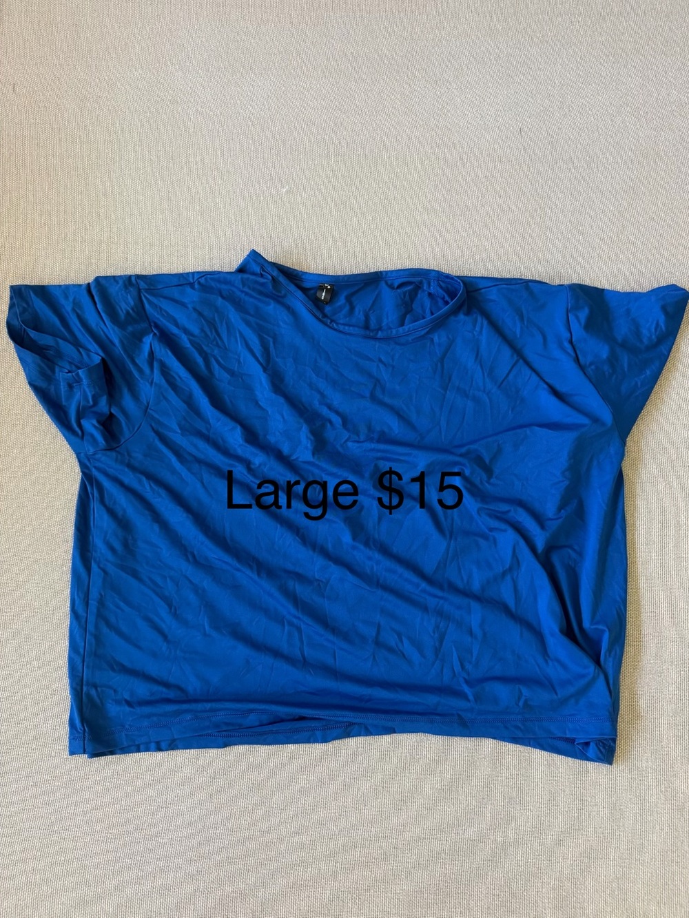 Under Armour Royal Blue Crop Tee